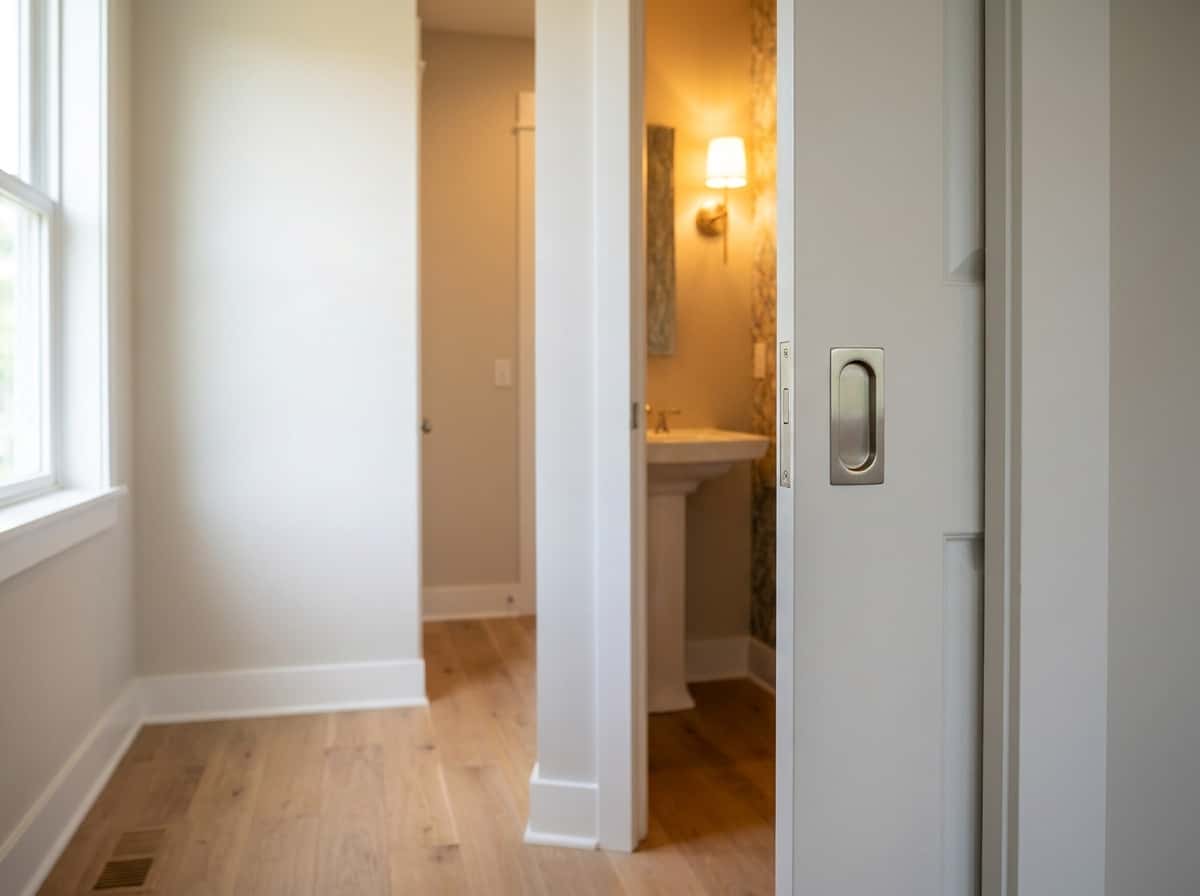 Pocket-Door Slab + Track Kit view 2