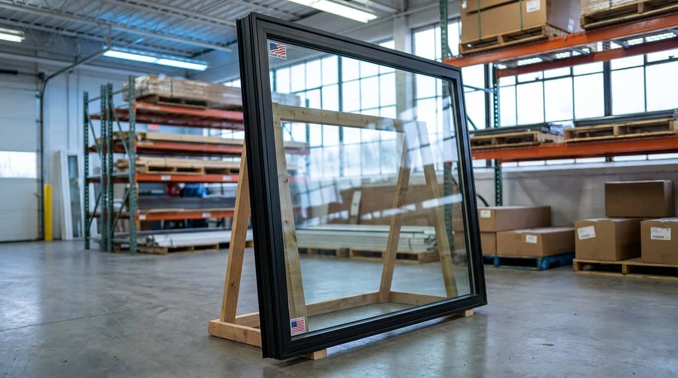 Large Picture Window, Black Frame view 1