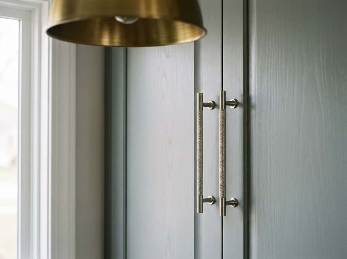 Satin Nickel Modern Bar Pulls (10-pack) view 3