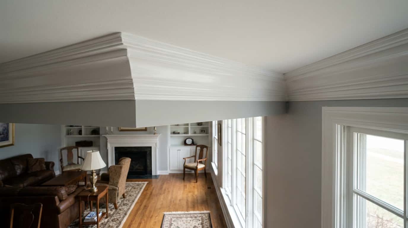 Primed Crown Molding Bundle, 8 ft × 8 view 2
