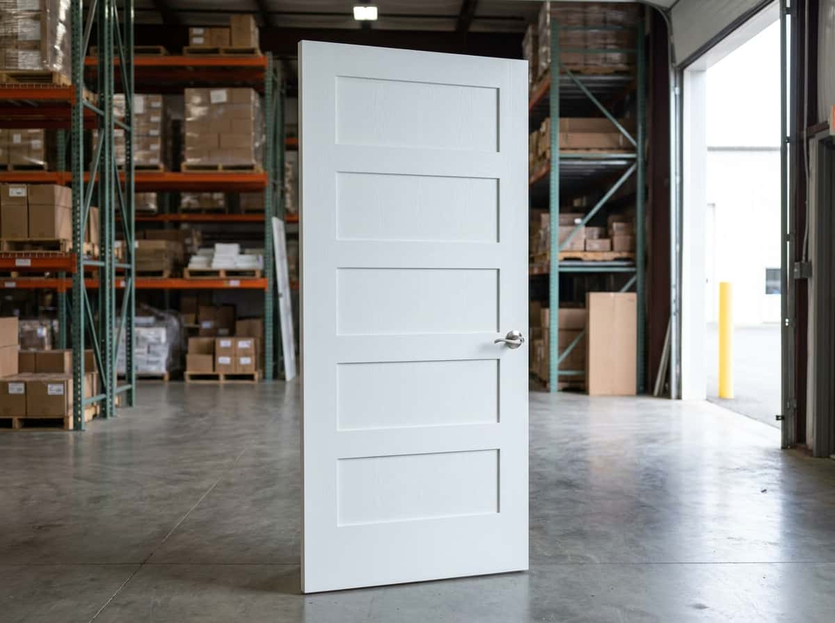 Pre-Hung 5-Panel Interior Door view 1