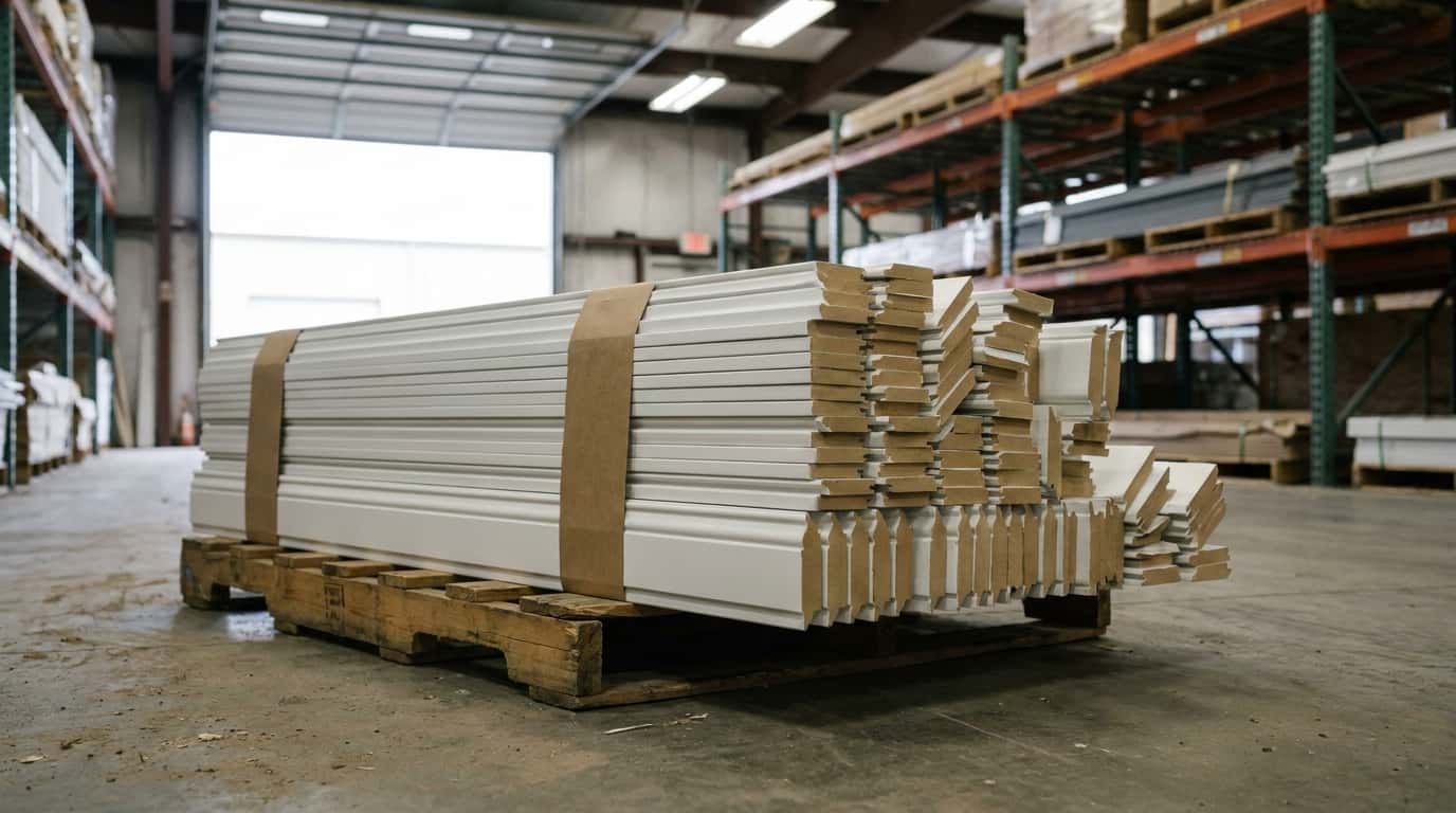Primed MDF Base Trim (8-pc bundle) view 1