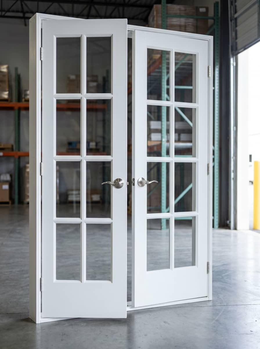 Pre-Hung French Double Door