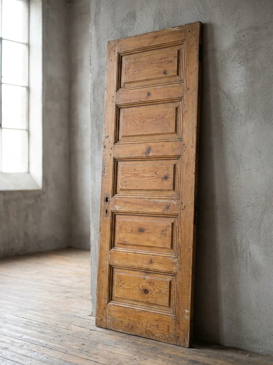 A truckload of 1920s farmhouse doors just landed