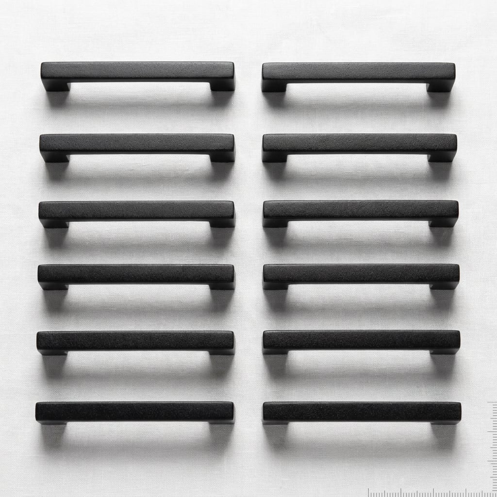 Matte Black Cabinet Pulls (10-pack)