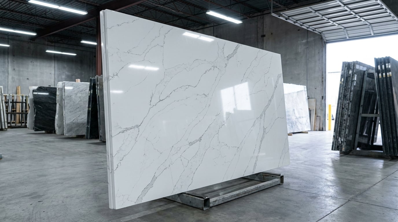 Calacatta Quartz Slab